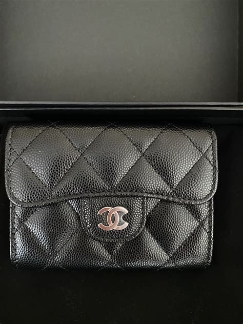 chanel xl card holder review|Chanel card holder with flap.